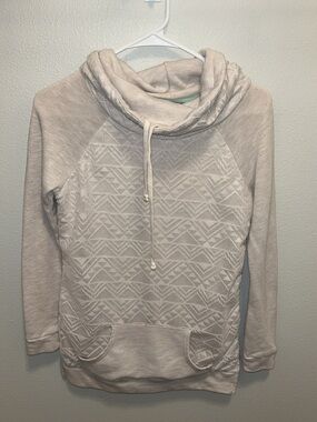 Vanity Cream Cowl Neck Pullover Sweater